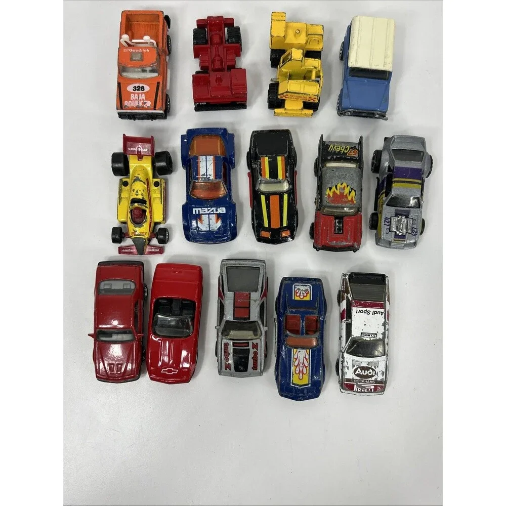 Vtg Matchbox Superfast Lot Turbo Z Mustang Corvette Audi Chevy Land Rover Mazda